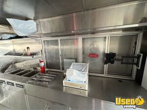 2023 Kitchen Trailer Kitchen Food Trailer Diamond Plated Aluminum Flooring Florida for Sale