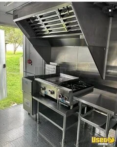 2023 Kitchen Trailer Kitchen Food Trailer Diamond Plated Aluminum Flooring Florida for Sale