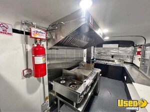 2023 Kitchen Trailer Kitchen Food Trailer Diamond Plated Aluminum Flooring Florida for Sale
