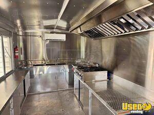 2023 Kitchen Trailer Kitchen Food Trailer Diamond Plated Aluminum Flooring Texas for Sale