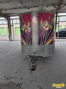 2023 Kitchen Trailer Kitchen Food Trailer Exterior Customer Counter Florida for Sale