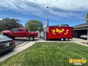 2023 Kitchen Trailer Kitchen Food Trailer Exterior Customer Counter Utah for Sale