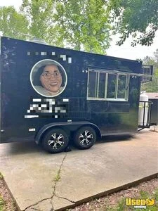 Well Equipped - 2023 7' x 14' Kitchen Food Concession Trailer Mobile Vending Unit for Sale in Georgia!