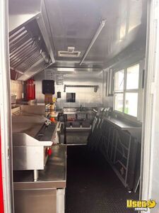 2023 Kitchen Trailer Kitchen Food Trailer Prep Station Cooler Florida for Sale