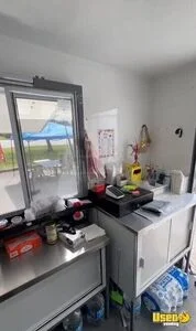 2023 Kitchen Trailer Kitchen Food Trailer Prep Station Cooler Indiana for Sale