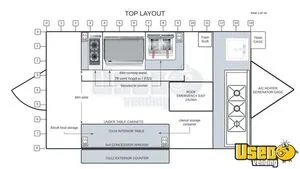 2023 Kitchen Trailer Kitchen Food Trailer Refrigerator California for Sale