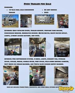 2023 Kitchen Trailer Kitchen Food Trailer Soft Serve Machine New York for Sale