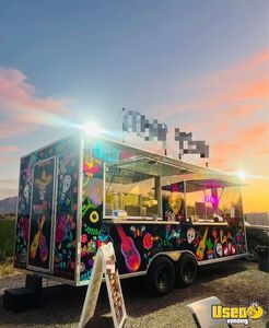 2023 Kitchen Trailer Kitchen Food Trailer Stainless Steel Wall Covers Arizona for Sale