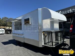 2023 Kitchen Trailer Kitchen Food Trailer Stainless Steel Wall Covers California for Sale