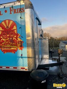 2023 Kitchen Trailer Kitchen Food Trailer Stainless Steel Wall Covers California for Sale