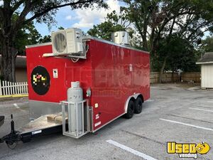 2023 Kitchen Trailer Kitchen Food Trailer Stainless Steel Wall Covers Florida for Sale