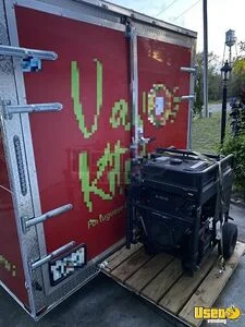 2023 Kitchen Trailer Kitchen Food Trailer Stainless Steel Wall Covers Florida for Sale