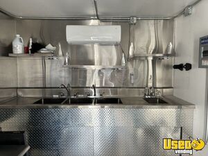 2023 M8x16 Kitchen Food Trailer Stainless Steel Wall Covers Ohio for Sale
