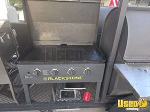 2023 Mgs Open Bbq Smoker Trailer Refrigerator Florida for Sale