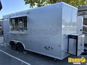 2023 8.5' x 16' Kitchen Food Concession Trailer with HCD Insignia + Pro Fire System for Sale in California!