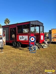 2023 Mobile Axe Throwing Trailer Party / Gaming Trailer Interior Lighting Florida for Sale
