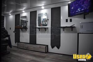 2023 Mobile Barbershop Trailer Mobile Hair Salon Truck Air Conditioning Texas for Sale