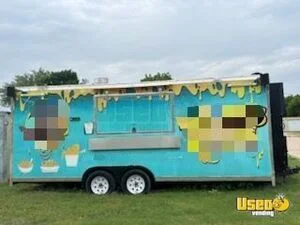2023 Mobile Concession Trailer Kitchen Food Trailer Air Conditioning Texas for Sale