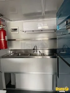 2023 Mobile Concession Trailer Kitchen Food Trailer Prep Station Cooler Texas for Sale