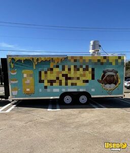 Loaded 2023 - 20' Kitchen Food Concession Trailer with Pro Fire System for Sale in Texas!