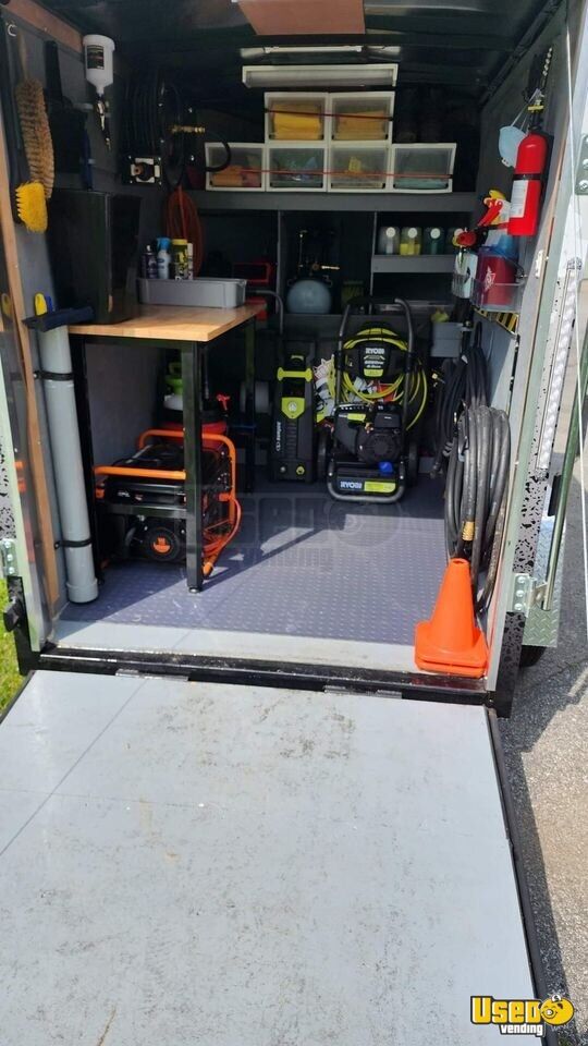 Compact 2023 5' × 8' Mobile Car Detailing Trailer for Sale in