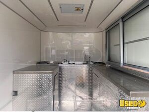 2023 Monterrey 100 Concession Trailer Stainless Steel Wall Covers Washington for Sale