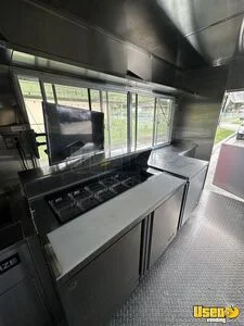 2023 New Build Food Trailer Diamond Plated Aluminum Flooring Florida for Sale
