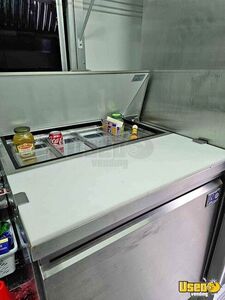 2023 One Fat Frog Kitchen Food Trailer Reach-in Upright Cooler Florida for Sale