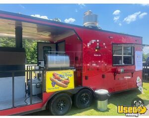 2023 Porch Model Kitchen Food Trailer Concession Window Georgia for Sale