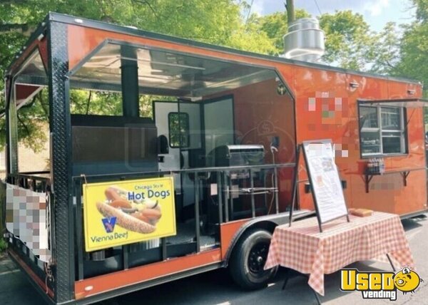 2023 Porch Model Kitchen Food Trailer Georgia for Sale
