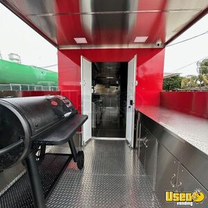 2023 Qtm 8.6 X 26 Tra 16.5k Barbecue Food Trailer Cabinets Florida for Sale