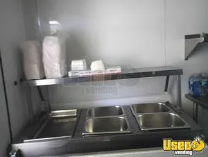2023 Quality Kitchen Food Trailer Prep Station Cooler Missouri for Sale