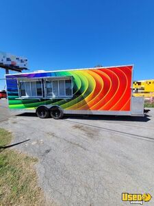 2023 Sanchez Food Trailer Kitchen Food Trailer Air Conditioning Texas for Sale