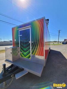 2023 Sanchez Food Trailer Kitchen Food Trailer Prep Station Cooler Texas for Sale