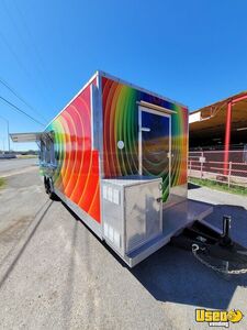 2023 Sanchez Food Trailer Kitchen Food Trailer Refrigerator Texas for Sale
