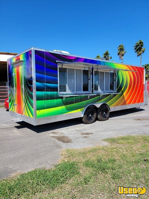 2023 Sanchez Food Trailer Kitchen Food Trailer Texas for Sale