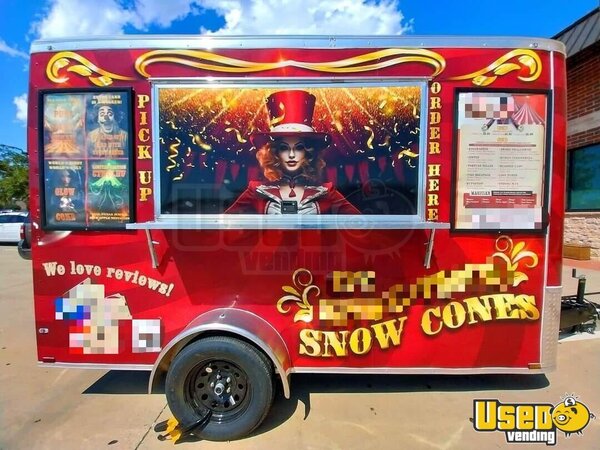 2023 Shaved Ice Concession Trailer Snowball Trailer Texas for Sale
