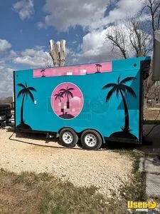 2023 Shaved Ice Trailer Snowball Trailer Air Conditioning Texas for Sale