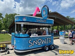 2023 Shaved Ice Trailer Snowball Trailer Removable Trailer Hitch Virginia for Sale
