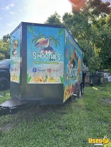 2023 Smoothie Trailer Beverage - Coffee Trailer Concession Window Florida for Sale