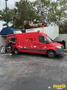 2023 Sprinter Dual Rear Wheels Package Coffee & Beverage Truck Concession Window Florida Diesel Engine for Sale