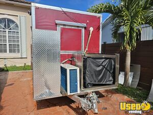 2023 Square Trailer Double Axil Kitchen Food Trailer Air Conditioning Florida for Sale