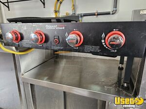 2023 Square Trailer Double Axil Kitchen Food Trailer Exterior Customer Counter Florida for Sale