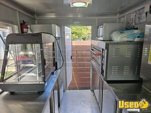 2023 Square Trailer Double Axil Kitchen Food Trailer Floor Drains Florida for Sale