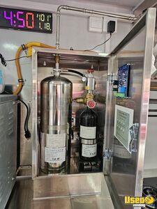 2023 Square Trailer Double Axil Kitchen Food Trailer Reach-in Upright Cooler Florida for Sale
