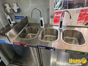 2023 Square Trailer Double Axil Kitchen Food Trailer Refrigerator Florida for Sale
