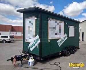 2023 Tiny Get-away Xl Food Concession Trailer Concession Trailer Air Conditioning Utah for Sale