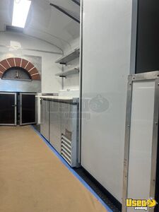2023 Trattoria Wood-fired Pizza Concession Trailer Pizza Trailer Prep Station Cooler Florida for Sale