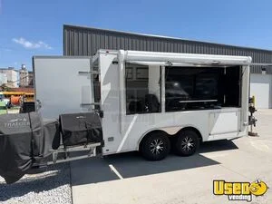 Turn-key 2023 8.5' x 14' Tailgate and Event Trailer Mobile Business Unit w/ Bathroom for Sale in Nebraska!