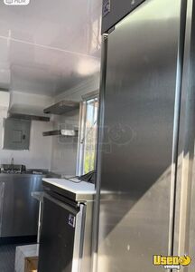 2023 Us Cargo Kitchen Food Trailer Diamond Plated Aluminum Flooring Pennsylvania for Sale